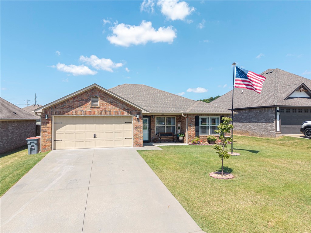 WELCOME HOME!
Youāll be impressed by the care and attention this home has received in the desirable Heritage @ Painter Lane subdivision. From the moment you step inside, youāll notice the thoughtful upgrades and stylish details that make this home truly stand out.
The kitchen is a showstopper with granite countertops, freshly painted cabinets, and appliances replaced just 2 years ago. If you love barn doors, shiplap, and modern finishes, this one checks all the boxes. Additional updates include new light fixtures, laminate flooring throughout, and a cozy new electric fireplace in the living room.
Step outside to enjoy the extended concrete patioāperfect for entertainingāand appreciate features like new storm doors and full guttering. The spacious primary suite includes a large walk-in closet and dual sinks for ultimate comfort.
With countless updates, this home is ready for its next owner to enjoy. Schedule your private showing today!
