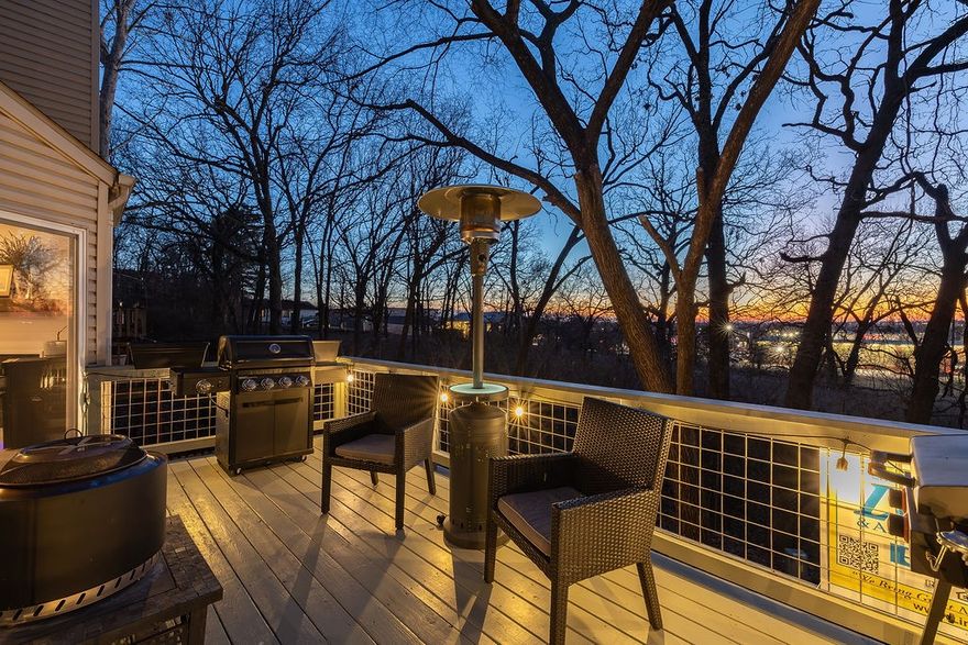 Located at College and Township, this 3-level, thoughtfully improved 3-bedroom, 2.5-bath condo offers prime city access while remaining tucked away on a wooded hillside. Recent updates include a fully remodeled kitchen with a new island and a generously expanded deck designed for enjoying unmatched sunset views. This property is professionally landscaped for low-maintenance living and includes a fenced yard with direct stair access from the main deck. Walk to Starbucks and minutes from Gulley Park. Schedule a viewing today and wrestle with whether to stay inside or out. This home would a great setup for college students. With 2 bedrooms and bath on the second level and family room, bath and a 2nd master in walkout basement.