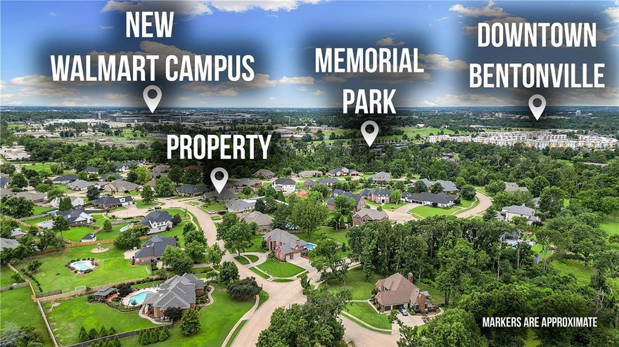 Check out this amazing Bentonville home in the sought after Glenbrook subdivision! This Location allows you easy access to I-49, Walmart HQ, Bentonville Square, Trail systems, Museums, Bentonville Schools, New School of Medicine, Orchard Park, Memorial Park, and so many local favorites.This home has plenty of rooms and bathrooms, multiple living room/den options, dining space, and lots of upgrades! Don’t miss the newly added mixed use heated/cooled space that can also allow full RV or 5 car parking, as well as a full bathroom and washer/dryer hookups. Also included is a custom loft attic space with storage and is insulated. Upstairs, you will see a kitchen/dining room and 2 bedrooms plus a full bathroom. Think in-law quarters, apartment, office spaces, or guest bedrooms. This home sits on over half an acre and is a flat lot with organic gardens, flower gardens, and green space. New roof in 2024, along with new flooring, and several updates. It’s a great and rare find so close to the Bentonville Square!