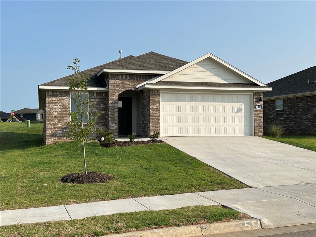 Sold before print. Awesome Abbot Plan in Habberton Ridge, one of our newest communities in Springdale!! It is close to the newly developed “C.L. and Willie George Park” which feature playgrounds, baseball fields, tennis courts, a dog park and walking trails. The kitchen features a beautiful island with gorgeous quartz kitchen countertops, stainless steel appliances and a pantry. Private primary bedroom includes en-suite with gorgeous quartz counter tops, double sinks and a walk-in shower. This home exterior will have 4 sides brick and LP Smart Siding per plan. Covered patio and a landscape package. Garage Door opener! Tankless gas hot water heater! Taxes and Parcel number TBD.