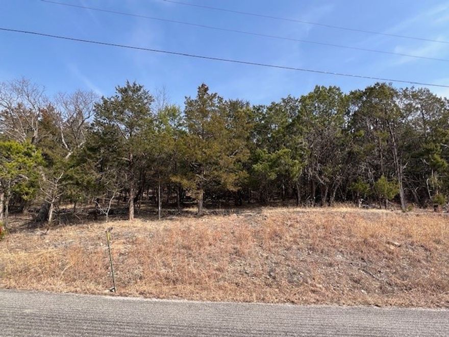 This is a very nice up-sloped wooded lot that is narrow and deep.  Lots of views from the middle of the lot with some tree thinning.  Great lot to build a home with a basement garage.  Slope is not steep. Got to see this lot to appreciate it.  Close to all amenities.