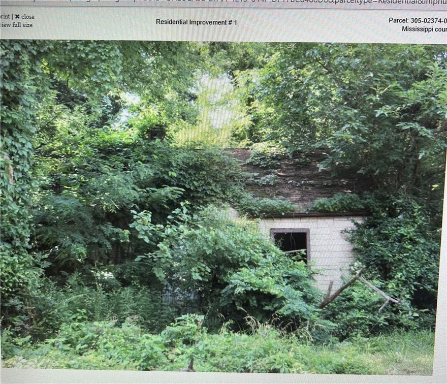 Level lot to build, no value in the current structure. please do not enter. Value in the land only.