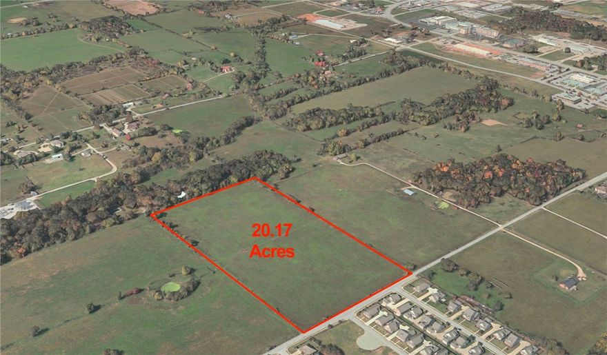 Located in one the hottest areas of NWA, this 20.17 acre tract is located right on Dodson Road just off of Walton BLVD northwest of Pinnacle Hills. With an amazing location close to retail, restaurants, shopping, industry and the NWA Razorback greenway, with all utilities available and a level topography, this parcel offers endless development potential. With road improvements already planned, this piece will have easy ingress and egress to I-49, Rogers, & Bentonville. Adjacent 42.87 acres also available.