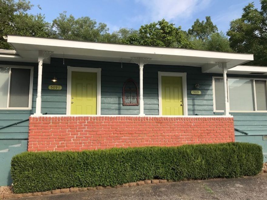 Wow, what a great opportunity!  This 2B/1B duplex is located in the hot area of south Fayetteville and has  so much to offer.  The unit on the south side has been remodeled for living but the north side needs to be completely redone.  Great for investors or someone who could live in the finished one while working on the other one.  Sold as is.  Agent owned.