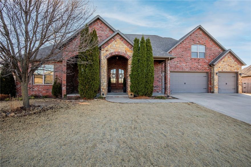 Custom-built Boulder Creek home with 3,500+ sq ft, 4 beds, 4 baths—all bedrooms on main level. Features genuine hardwood floors, new roof (summer 2025), heated pool with cabana and poolside full bath. Nearly 1-acre lot borders nature preserve for ultimate privacy. Wired sound system with speakers in living room, primary bedroom, patio, and garage. Includes dedicated office, laundry room, mudroom, upstairs bonus room, walk-in attic, and oversized 3-car garage. Luxury and tranquility combined—schedule your showing today!