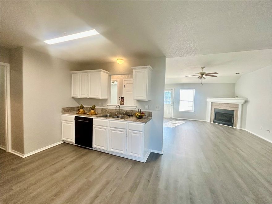 Great location! Bentonville School District. EZ access to WM HO (new) less than 7 miles, NWA Airport, parks, shopping, restaurants. HVAC: 2025 ROOF: 2020 SS GE 27 CU FT. French Door/Fingerprint resistant refrigerator: 2025, SS Vent Hood: 2025, newer dishwasher/stove-oven, REFRESHED interior paint to include kitchen cabinets, New LVP flooring, New Primary Bedroom bath vanity. No carpet throughout home. Allergy Free. Ceramic tile & LVP. Centerton Utilities new H20 line. SUPER SIZE PRIVATE BACK YARD W/ wood privacy fence + 280 SF patio. 12x10 (m/l) storage shed. Workshop/cabinets in 400 SF garage.
