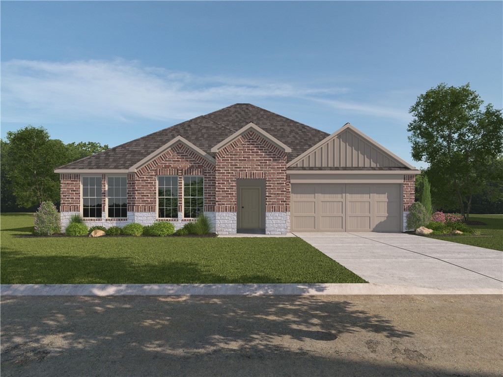 COLEMAN PLAN 3/2/2 call for details. Welcome to Sedona Rose in Pea Ridge! A beautiful community just minutes from downtown Bentonville. Sedona Rose is in close proximity to Crystal Bridges Museum of American Art, mountain bike trails, restaurants, and much more. These brand-new homes will have a beautiful kitchen with 42-inch upper cabinets, quartz countertops, tiled backsplash, & stainless-steel appliances! LVP throughout! Living room will showcase a beautifully modern Electric Fireplace with heater and Wood Mantle. 2-inch faux wood blinds throughout! LED lighting throughout! Garage door opener! Bedroom one bathroom will also have quartz counters, dual sinks and a ceramic-tiled oversized walk-in shower. Gas heating with Tankless Hot Water heater! Landscape package includes front, side, back sod. High efficiency Air Conditioning System with programmable Wi-Fi thermostat. Call our sales agents today! Parcel number and Tax TBD.