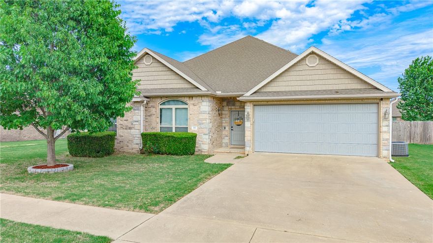 Welcome home to 382 N Drewrys Bluff Dr in the desirable Legacy Heights subdivision! This impeccably updated 4-bedroom, 2-bath home delivers 2,116 sqft of stylish living with a smart split floor plan—all on one level. The stunning new kitchen features quartz countertops, new stainless appliances including French door refrigerator, and beautiful new luxury vinyl flooring throughout all main living. The master suite shines with its fully updated bathroom and generous walk-in closets. Relax by the gas log fireplace, enjoy all new lighting, switches, door hardware, updated paint, new garage door... and then entertain on the covered patio in your spacious, fully fenced backyard—perfect for families. Newer HVAC & water heater (2022) provide efficient comfort. And hard-wired for CAT-5 throughout! Beautiful curb appeal, landscaped yard with 2-car garage, and security system complete this move-in-ready gem in a family-friendly location with Farmington schools. This one won't last long!