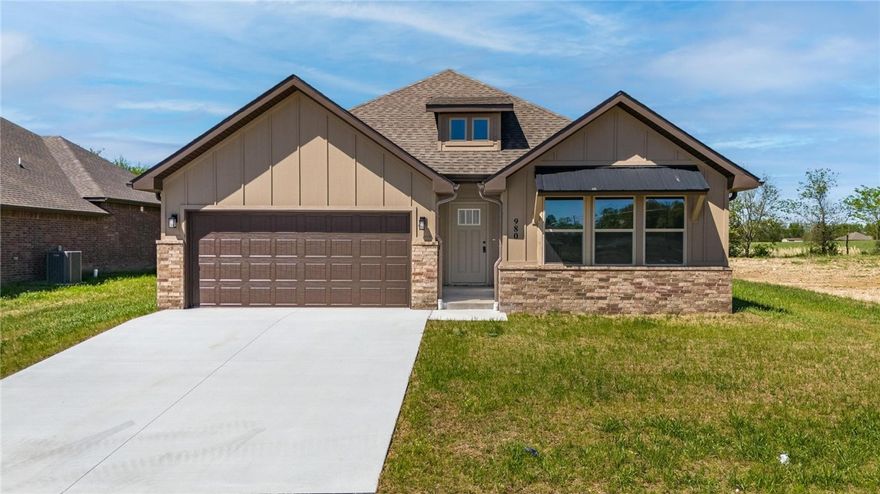 *BUILDER OFFERING UP TO $10K IN FLEX CASH- Ask about 4.99% Financing!*
MOVE IN READY!!

This 2150 square foot home features 4 bedrooms and 2 bathrooms. The main living area includes a large living room that flows seamlessly into a modern kitchen and dining area, creating the perfect space for entertaining guests. With its thoughtful design and practical amenities, this home is perfect for those seeking a comfortable living space. Taxes subject to change based on new construction.