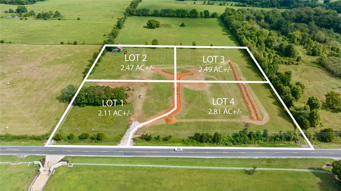Don't miss your opportunity to purchase one of the last lots left in this Exclusive east Fayetteville neighborhood. Approximately 2.5 acre flat lot with multiple building sites. Entrance and Landscaping for the neighborhood are currently being completed.