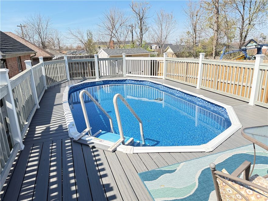 Beautiful hard to find house, the peaceful backyard with easy maintenance SWIMMING POOL and nice quiet neighborhood, Great Location close to everything. With a 4 season sunroom you could used for an office, exercise room or just for a relaxing area it makes a fun and comfortable house to leave. A good size shed for extra storage and the recent new roof and fence yard. Come in and check its out you will not be disappointed.