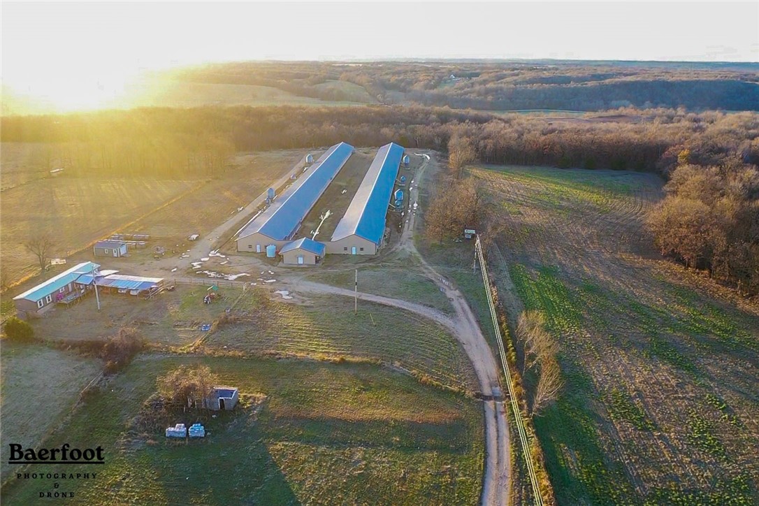 It can be hard to find a farm in a good location, with plenty of land, in good condition, nice home, and no updates. Do we have your attention? Here's your farm! Annual gross income from Tyson (26k hens every 10 months) is about $200k, with expenses about $60k and the rest for debt service and cash flow. Siloam Springs schools, Washington County address, beautiful views, open land, 2 pasture areas for livestock with designated water tanks for each, neighbors who are farmers themselves, and 7 year Tyson contract. Call us or your own agent and we will provide more information.