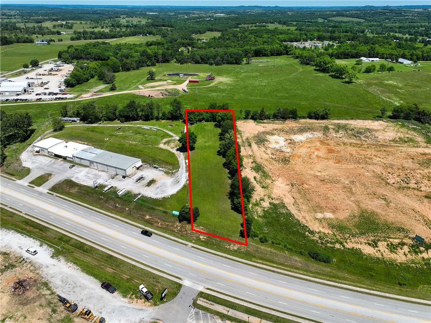 This 1.16 acres next to Maverick is a great place to put a business or office. The photos and video speak for themselves. Go and show.