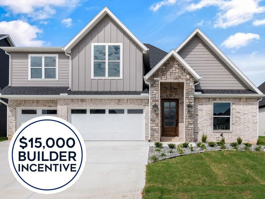 **BUILDER OFFERING $15,000 TOWARD BUYER INCENTIVES!**  New Construction in the popular Aurora Neighborhood! Quality built with beautiful modern fixtures and features throughout! Great floorplan with 4BRS, 3.5BAs.. Interior features include stunning rustic beams, custom cabinets, quartz counters, black plumbing fixtures, hardwood floors, and modern light fixtures. Open living area to kitchen featuring gas cooktop and top of the line appliances. Office or great flex room downstairs. Upstairs game/media room wired for sound or optional bedroom. Smart home Electronics package, security system and professional landscape package included. Covered back patio to enjoy year-round and three car garage. Neighborhood amenities to include 2 Pools, Playground, Sports court, Dog Park and Open-Air Clubhouse.