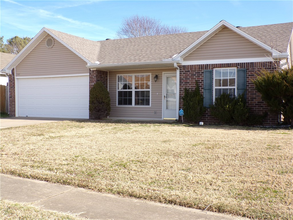 Clean 3 BR / 2 Bath with new paint, carpet, and vinyl plank flooring. Privacy fenced backyard, refrigerator included.