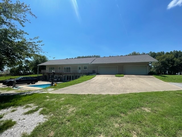 This hidden gem is located close to the Pinnacle area on 7.5(+/-) tree lined acres. The home is a custom built split level with in-ground pool. There's a stocked man-made large pond in the center of the property with trails all around the perimeter of the acreage. Two large storage areas, one that is additional garage space close to the home. With some TLC and updating this could become a wonderful showplace or great investment opportunity.
