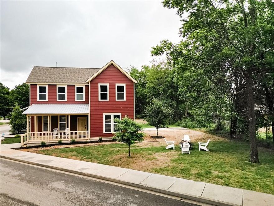 This spacious home in the popular Willow Bend neighborhood features 3 bedrooms and 3.5 bathrooms—each bedroom with its own bath—making it a great fit for students, roommates, or families with kids. The home sits on a larger lot than most in the neighborhood, with off-street parking and a classic front porch in a walkable, front-porch-style community. Inside, you’ll find great natural light throughout, thanks to oversized windows that brighten the living spaces. There's plenty of room in the back to add a carport or garage, and opportunities to fence in the yard—perfect for pets. Located in South Fayetteville near Walker Park and the Razorback Greenway, it's just a short drive to the University of Arkansas and a short walk or bike ride to downtown. Enjoy space, flexibility, and community in one of Fayetteville’s most vibrant neighborhoods.