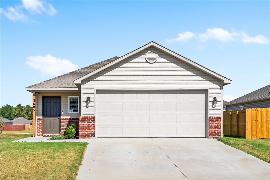 Experience modern comfort in this 2023 built, one-story home nestled in a welcoming subdivision. Boasting 3 beds & 2 baths, this thoughtfully designed layout offers both privacy & open-concept living. Step into the living area that flows seamlessly into a kitchen featuring a sizable kitchen island. The master suite is your personal retreat, complete with generous closet space, while the additional bedrooms offer versatility for family, work, or guest needs. Located within walking distance to schools and parksl Discover your next chapter at 3605?N?Marian?St today!