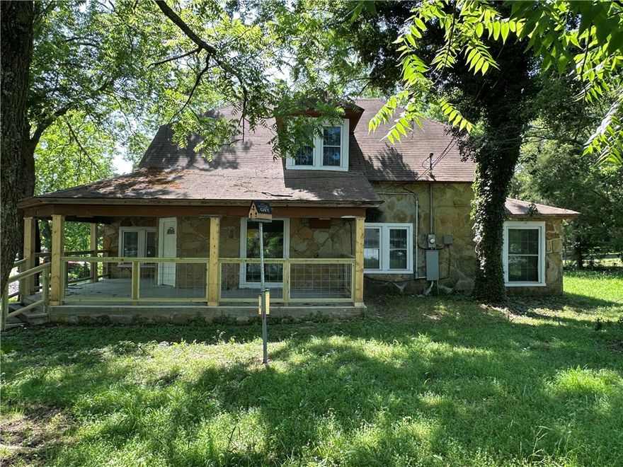 Beautiful Historic Rock home right off the square in Downtown Lincoln, AR.  This two story home could be the cozy spot you're looking for.  What a great home this will make for the right buyer looking for lots of room to stretch out in.  This home is priced incredibly well and it will soon sell.  Come see the updates and answer the questions for yourself.  Please don't miss the opportunity to come look at this gem in Lincoln, AR.