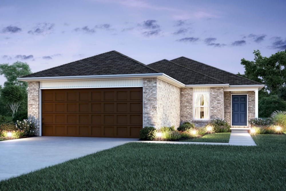 The Park Meadows community is close to all that Fayetteville has to offer, minutes from the U of A and Downtown. Easy access to the Razorback Greenway Bike Trail. The Armstrong features an Open Kitchen/Dining and Living area. Master Bedroom features large walk-in closet and private Bath. 2 additional Bedrooms. Kitchen has White Cabinets, Stainless Appliances, and Wood-Look Vinyl Plank flooring. 2-10 Warranty included