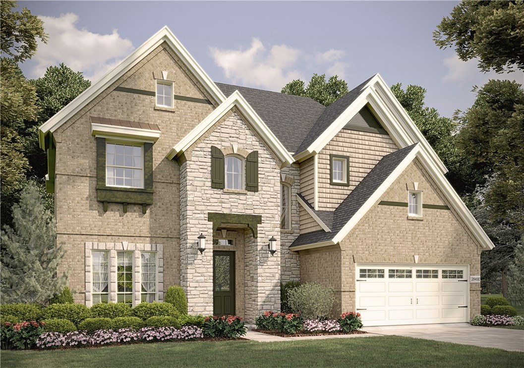 Beautiful 5 Bedroom 3 1/2 Bath 2 Story Brick and Rock Home with Large Covered Rear Patio. Great Kitchen with White Painted Cabinets with Quartz Countertops and Stainless Steel Appliances. Lots of
Double Stage Crown Molding and Luxurious Hardwood in Main Living Area.
(Photo Shown is an Artist Rendering and Not the Actual House. Brick, Stone, Paint and roof color may
vary.