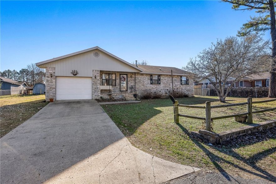 This super convenient and lovingly cared for one-level home is ready for its new owners.  Perched on a dead-end street with an oversized fenced lot.  Just around the corner from the brand new 7 Brew and walking distance to Farmington Schools.  This home has so much to offer with convenience, care and charm.  3 bedrooms, 2 full baths and 2 living spaces.  1 car garage plus carport and extra storage building out back.  New carpet, new water heater, French drains and new fence and concrete patio.  Truly all you need to do is move in and your home is ready.