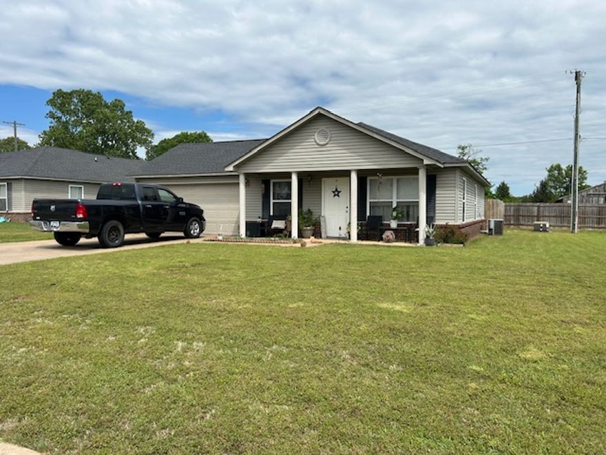 Home in quiet neighborhood; 3 bedroom, 2 bath, 2 car garage.