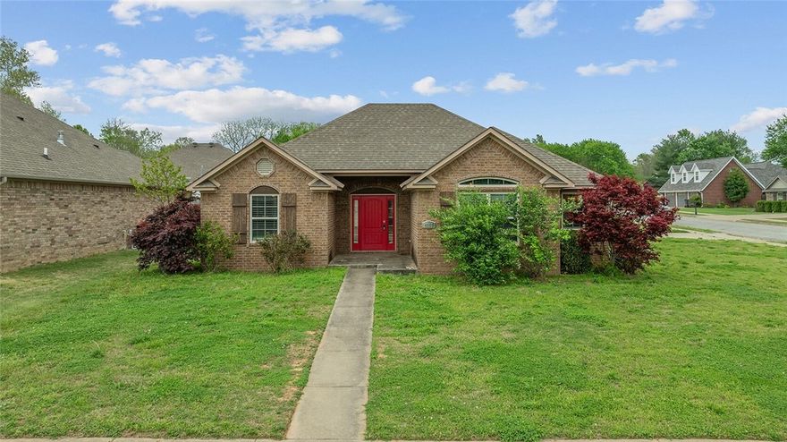 Discover this charming 1,528 sq ft home tucked into a well-kept subdivision! Inside, you’ll find granite countertops and a layout that just makes sense for everyday living. The primary bedroom features a walk-in closet, giving you plenty of space to stay organized. Out back, enjoy a wooded backyard that feels private and peaceful—perfect for relaxing or spending time with family and friends. Located near schools and close to everything you need, this home offers the right mix of comfort, convenience, and a place that truly feels like home. Time is ticking—secure your showing before someone else does! Pics with furniture are virtually staged.