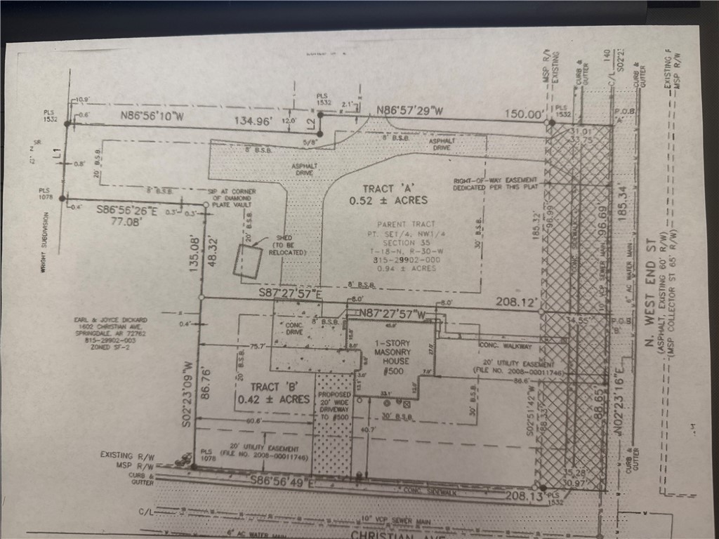 Springdale Outlots - Land