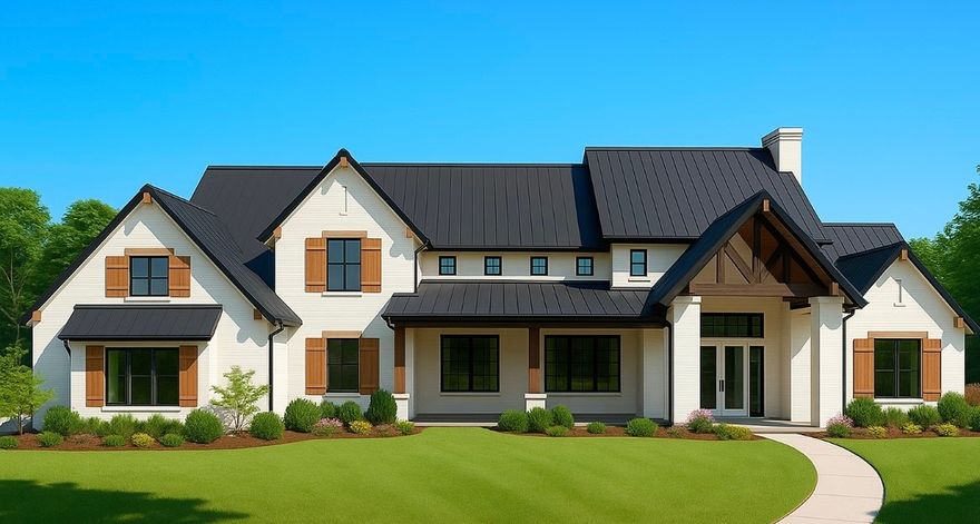 One of the last lots left in the highly sought after Meadows subdivision. Just 10 minutes from downtown Bentonville, 10 minutes from downtown Rogers and easy access to I-49, this location is also just minutes away from the new Wal-Mart HO. This amazing custom home features an open floor plan, custom trim and hardwood flooring throughout, 5 bedrooms, 4.5 bathrooms, an office, a media room, a large kitchen with commercial appliances, a massive covered back patio, and an option to add a large second upstairs living room. Finishes, flooring, and other options can be chosen by buyer at this time.