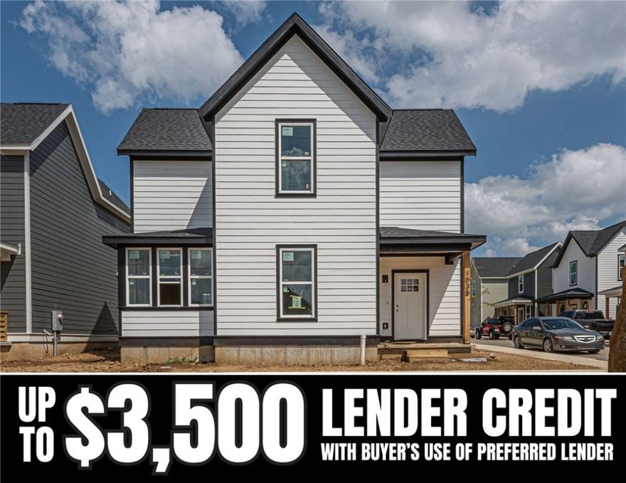$3,500 LENDER CREDIT offered with buyer’s use of builder’s preferred lender - Use towards rate buy-downs or closing costs! (OPEN HOUSES hosted @ MODEL HOME: 1015 N Laramie Heights) Welcome to Southern Woods! A Trailside Community at the base of Centennial Park 2022 Top Outdoor Facility Rating) Location offers access to miles of trails, greenspaces with paved pathways, & bicycle stalls, minutes away to shopping, food, I-49, & University of Arkansas! PROW floor plan feat: a covered front porch w cedar posts, an open concept first floor w 9’ ceilings, half bath, LVP floors, & kitchen w 3cm granite counters, tiled backsplash, large center island w sink, stainless steel appliances, L-shaped dining w surround windows for natural light, & back deck! Upstairs: Laundry space & 2 Bedrooms w private ensuites. POA $35/mo includes lawn mowing! Join this community in a premier location today!