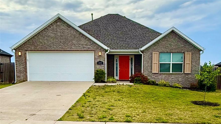 Coming Soon! Move in ready! Solar panels to lower your monthly bill! Large open living room with an open floor plan. Very large primary with a full bathroom! New roof 2025! Set this on your sights for 5/19/26!
