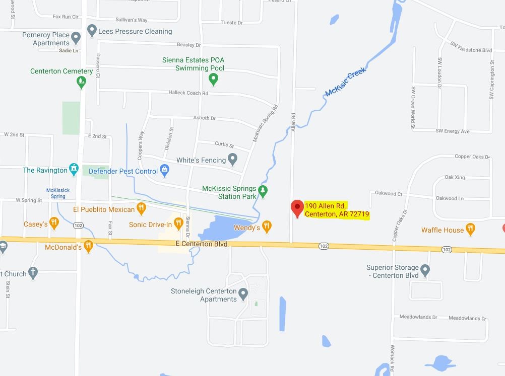 LIBERTY HEIGHTS ADD-CENTERTON - Land