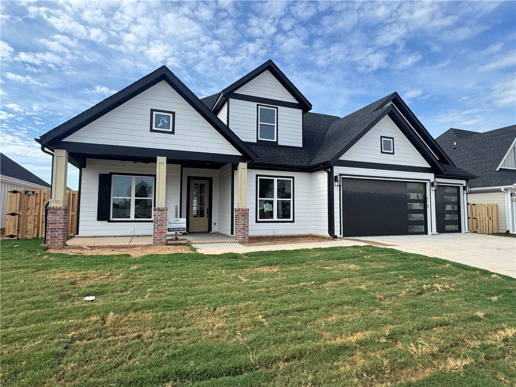 Stunning home in the desired Crescent View Subdivision Phase 2! Great floorplan with primary suite downstairs along with bedroom 2, full bathroom, office, and laundry room. Upstairs has bedrooms 3-4/bonus room and full bathroom. Kitchen is a cook's dream with large island, gas cooktop, built-in microwave and oven. Open concept makes a great place for entertaining. Enjoy grilling and watching the kids play while under the large covered patio. Location can't be beat! Subdivision is across from Janie Darr Elementary. Also sits just down the street from the all new Mount Hebron Park! Kids can even go play in the Crescent View playground!