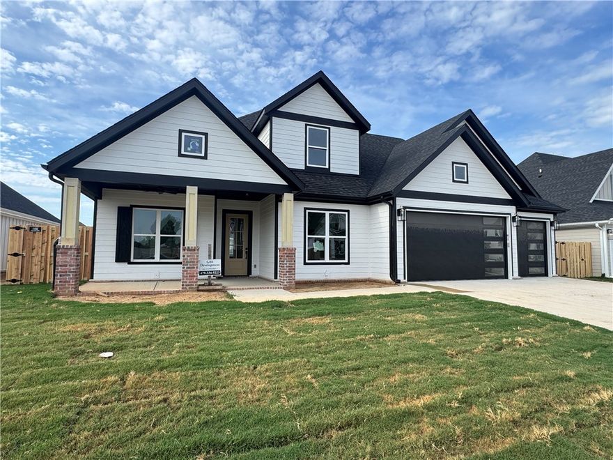 Stunning home in the desired Crescent View Subdivision Phase 2! Great floorplan with primary suite downstairs along with bedroom 2, full bathroom, office, and laundry room. Upstairs has bedrooms 3-4/bonus room and full bathroom. Kitchen is a cook's dream with large island, gas cooktop, built-in microwave and oven. Open concept makes a great place for entertaining. Enjoy grilling and watching the kids play while under the large covered patio. Location can't be beat! Subdivision is across from Janie Darr Elementary. Also sits just down the street from the all new Mount Hebron Park! Kids can even go play in the Crescent View playground!
