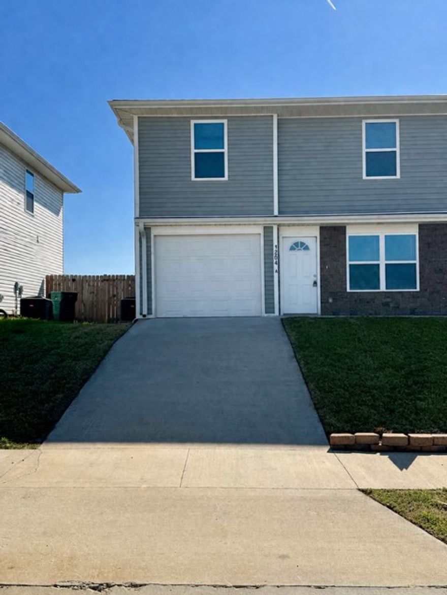 Located in the Sycamore Place subdivision of Decatur, this newly built (2023) two-story residence features approximately 1,216 square feet of living space with 3 bedrooms and 2.5 bathrooms, thoughtfully designed with an open-concept layout, durable luxury vinyl plank flooring, and stylish finishes. The home includes a 1-car attached garage making it ideal for both homeowners and investors. Positioned near local schools, parks, and just a short drive from major Northwest Arkansas employers, the property combines small-town charm with accessibility.