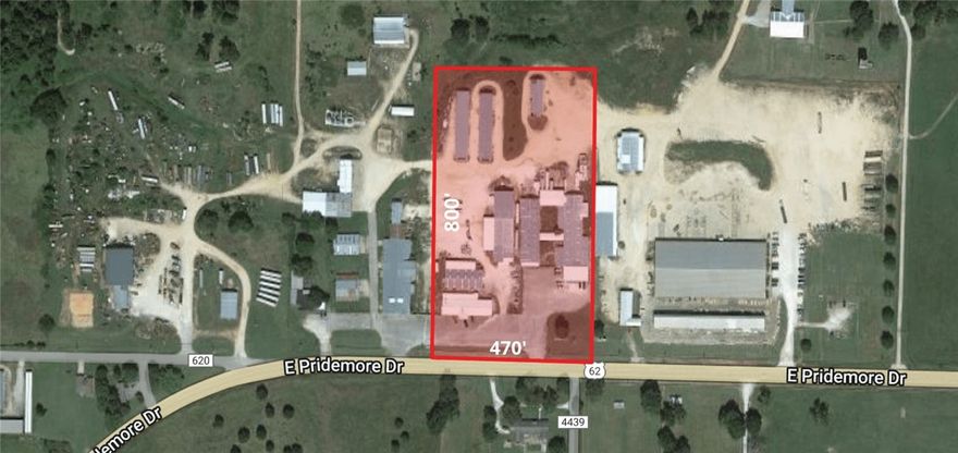 Industrial campus for sale. Many potential uses for this property. 2 office/retail buildings, 3 warehouses, & 3 T sheds. Less than 5 minutes to Lincoln city center and 10 minutes to Prairie Grove. 30 minutes outside of Fayetteville. Approx. 470' of frontage along Hwy 62 with 8,500 CPD. More details on marketing brochure in attachments.