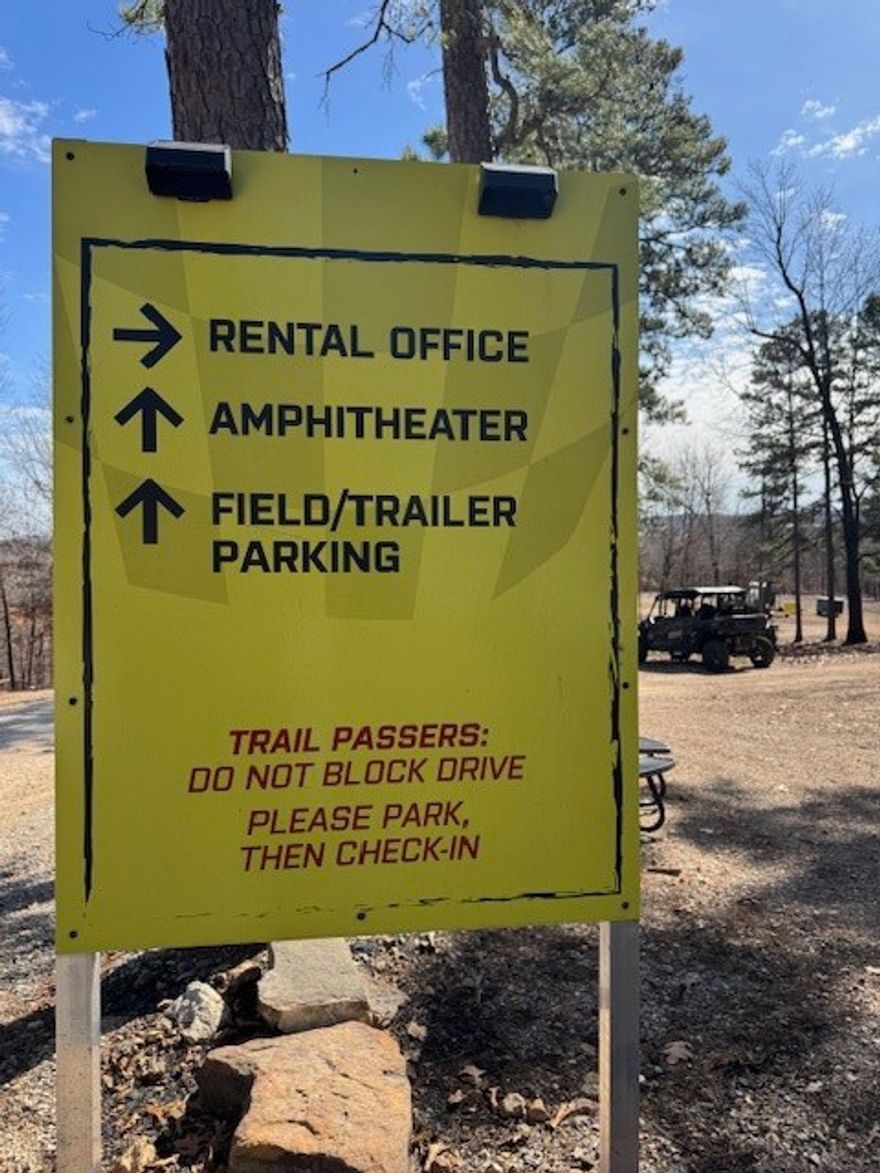 147 Acres of LAND!Looking to own a PREMIER investment opportunity? This profitable outdoor adventure & nature park is located in one of the most visited corridors of the Ozarks. Rare TURNKEY outdoor recreational destination 147acre adventure park in Eureka Springs offers unmatched versatility for Off Road Trail Riding, RV camping & year round outdoor experiences featuring an ampitheatre, 50 miles of off road trails engineered with a 5 level rating system (EASY to EXREME).  The property is ideal for Polaris/ATV riders(bring your own or rent), jeeps, slingshots,corporate retreats, music events, outdoor festivals & nature lovers.  Located minutes to major regional attractions including Beaver Lake,Silver Dollar City, Turpentine Creek Wildlife Refuge and a Zipline Park. Property includes 43 RV Pads for nightly or long term rental, outdoor rental space for equipment storage, breathtaking scenic wooded acreage, trail systems, caving, event & ready infrastructure just waiting for the ideal owner.