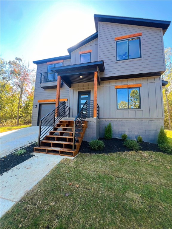 Schedule a showing today for this beautiful modern chic home! Three bedroom two-half bath with an open floor plan. Comes with pre-wired for 50 amp electric vehicles charging station in the garage.