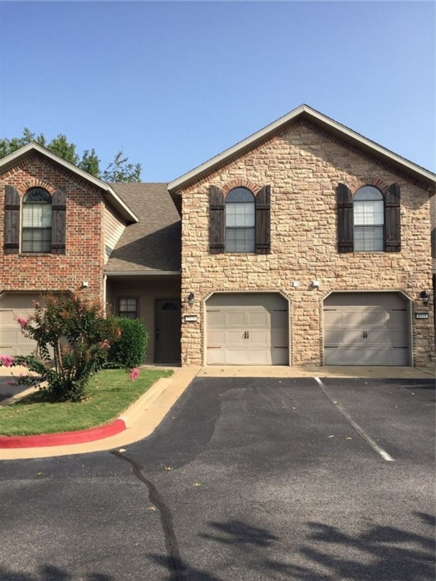 Great investment opportunity! 5 condos package deal! Beautiful French-Style condos, conveniently located near the bypass, shopping, and the University of Arkansas. Condos vary in size, flooring, etc.