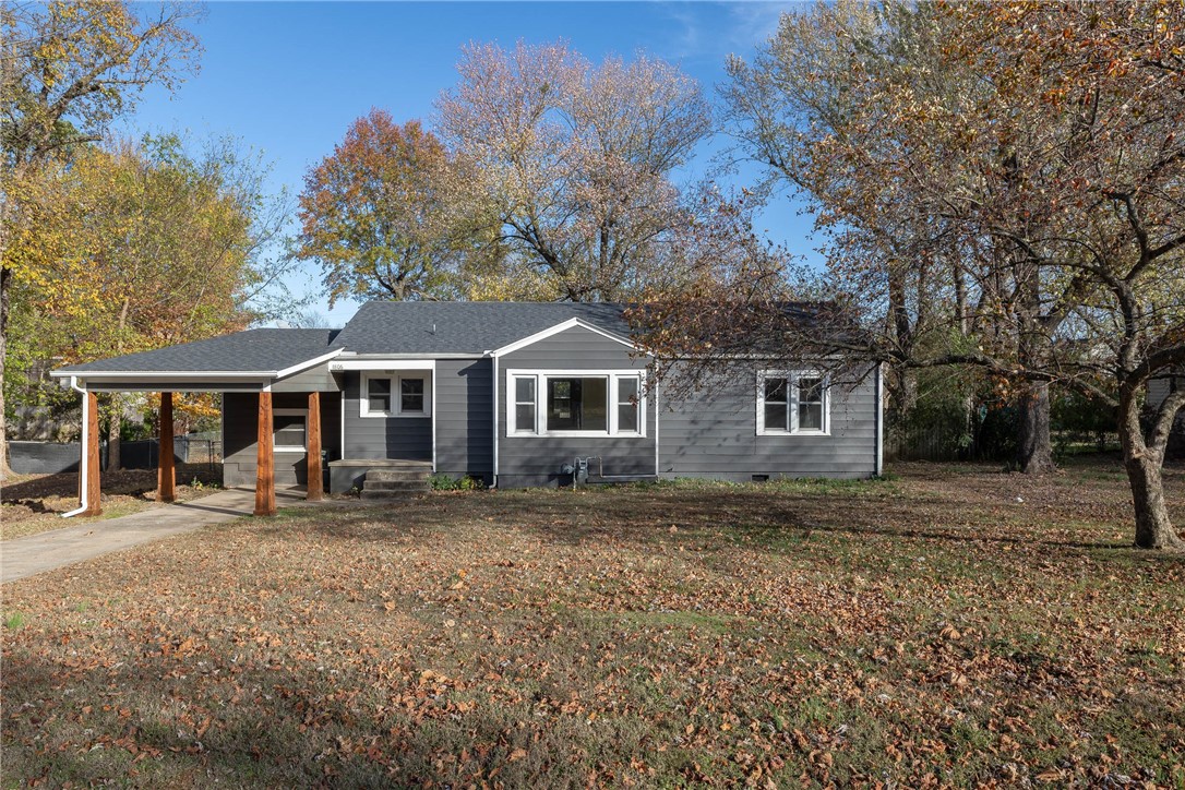 Welcome to 1806 N Janice Ave—a hidden gem in the heart of Fayetteville! This meticulously renovated 3-bedroom, 2-bath cottage sits on a quiet, classic street with quick access to I-49, University bus routes, and the Razorback Greenway. Inside, enjoy beautifully restored hardwood floors and a light-filled living space. The fully updated kitchen features custom cabinetry, a gas range, and stainless steel appliances. An oversized dining room offers space for gathering, while the all-new primary suite includes a double vanity with granite countertops. The open floor plan makes relaxing or entertaining a breeze. Step outside to a huge, fully fenced backyard with a spacious deck—perfect for game day BBQs! Bonus: a 10x16 shed with a loft, ideal for storage or projects. Nearly half an acre provides room to expand, add a shop, or build a guest house/ADU. Don’t miss this move-in-ready home made for comfort, convenience, and entertaining!