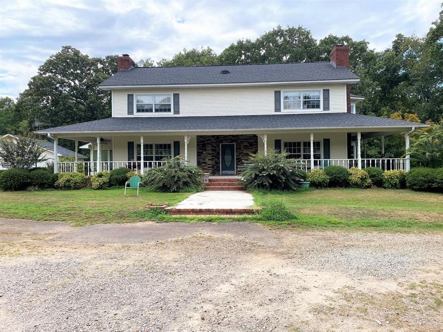 Dreaming of life in a farmhouse? Need a great spot for horses? This could be your new dream home! Quietly tucked away on almost 10 acres, yet just minutes from town-It's the best of both worlds. Exterior wood furnace can provide back up heat for the entire house. 30x40 barn is insulated and has water and electricity. Roof and water heater are appx 7 years old.