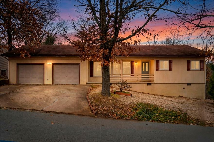 This beautifully updated Bella Vista home offers modern touches throughout and a setting that’s hard to beat. Enjoy a seasonal lake view of Lake Avalon right from home and instant access to the Lago Vista Spur Trail just down the street. Inside, the thoughtfully designed kitchen features custom cabinetry, a quartz-topped island, and stylish finishes that make everyday living feel elevated. A versatile bonus space with built-in cabinets is perfect for an office, craft room, or extra lounge area. Minutes from two golf courses and just around the corner from the waterfalls and walking paths at Tanyard Creek, this location puts outdoor adventure at your fingertips. A fresh, inviting home in one of Bella Vista’s most scenic pockets—ready for its next chapter.