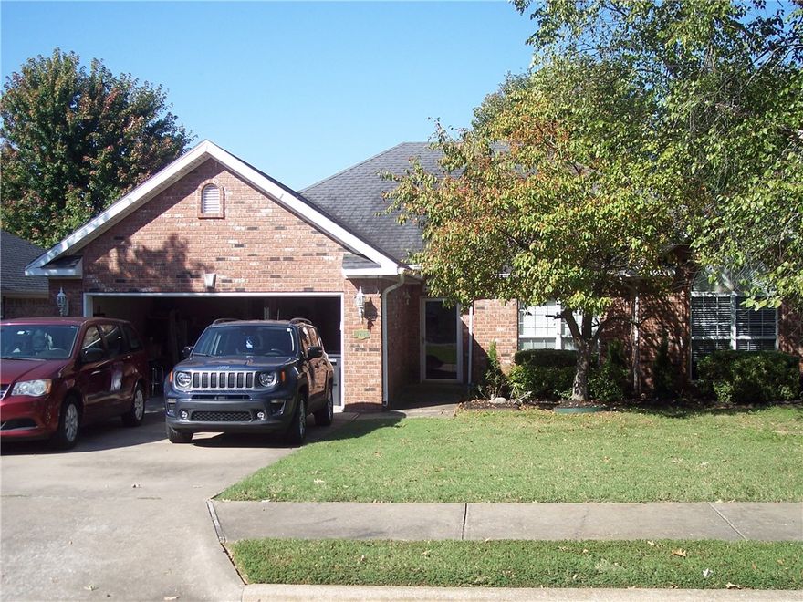 Awesome location! Features include 3BR, 2 Bath, fireplace, formal dining room. Additional 306 sqft included in the square footage of heated & cooled sunroom. Also, the house has solar panels, which help cut down on electric bill. Great house that needs some updating!