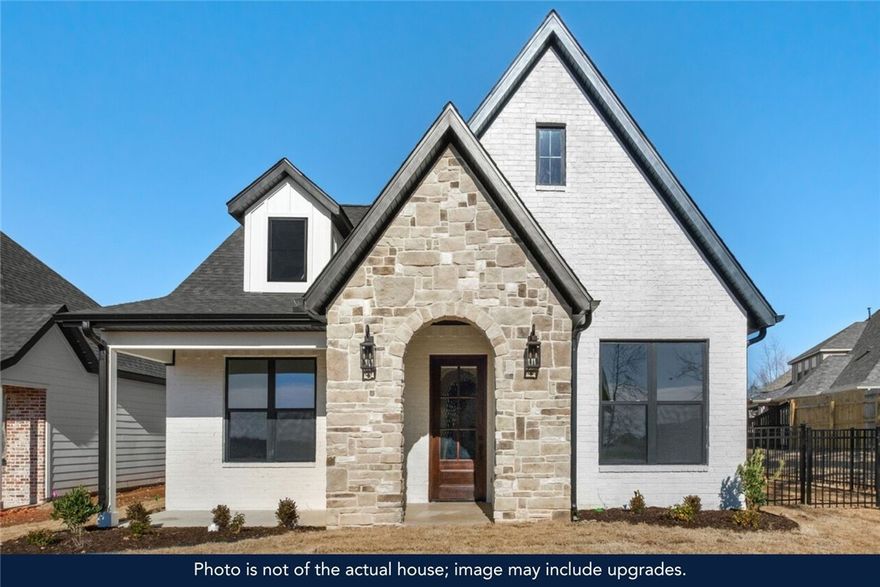 FOR DECEMBER ONLY — All started Bespoke Homes are reduced by $10,000 plus our full Move-In Package included.
The Witley: 4-bed, 3-bath, 2,329 sqft new construction with an open, light-filled living, kitchen & dining space. Kitchen features quartz countertops, large island & walk-in pantry. Primary suite includes a glass walk-in shower & a spacious closet that connects to the laundry room. Downstairs offers 2 bedrooms & a full bath. Upstairs, a private ensuite with walk-in closet works as a second primary or bonus room.
Rear-entry 2-car garage with extra storage for bikes or a golf cart. Located in The Village at Pinnacle Hills, near S Bellview & Perry—walking distance to Target, the Promenade & the upcoming Bellview Entertainment District. HOA covers landscaping front & back, irrigation & snow removal. Community amenities include pickleball courts & a bark park.
Taxes to be assessed after closing.