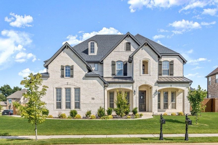 Stunning 2020 Built Home in Lochmoor! Incredible layout w/upgraded features throughout. Highly sought after location w/easy access to Schools, Bentonville Community Center, Trails, Parks &more! Immaculate curb appeal on corner lot. Formal Dining and Office on main level. Living room w/20ft ceilings, wood floors, gas fireplace & open layout to the large eat-in kitchen. Kitchen boasts a large island, quartz counters, gas range & built-ins.Large pantry and built-in butlers pantry space located in walk through from kitchen to formal dining. Spacious primary bedroom is bright and open, the attached bath is a true retreat with upgraded mirrors at the double vanity, soaking tub, large tile walk in shower and a huge WIC. Upstairs is bonus room as well as a separate media room. 4 guest beds on second level provide ample space along w/2 guest baths. Large covered patio &privacy fenced backyard, additional landscaping along fence adds privacy &  pavers along exterior provide a clean look & ease of access around yard.