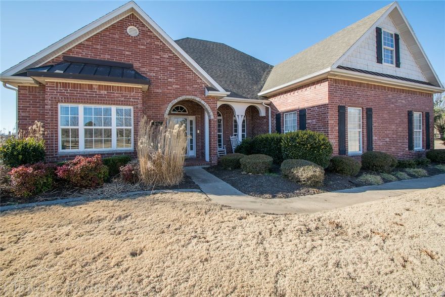 BEAUTIFUL ESTATE HOME featuring 4834 sq. ft. of 2 level living, 4 bedrooms, 4 full and 2 half baths, lots of built-ins, guest house, in-law apt, inground pool, beautiful gourmet kitchen with granite countertops, private movie theater room, and much more.  Located on 5 beautiful acres.