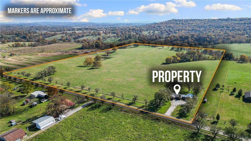 Located near the Eastside, planned Springdale Northern Bypass this property offers an exceptional opportunity with 30+ rolling, level acres that balance privacy, beauty, and potential. The land’s gentle terrain makes it ideal for a dream home, hobby farm, or equestrian retreat, while its convenient location near I-49 keeps city amenities within easy reach. For investors, the acreage provides room for future development, subdivision potential, or long-term value as Springdale continues to grow. Whether you envision a private estate surrounded by open views or a strategic land investment, this property combines rural tranquility with promising upside—making it a rare find in Northwest Arkansas. There is a home on site that is gutted and will require repairs.  Once renovated, it could make a wonderful home or you could use it for rental income to supplement your newly constructed dream home! Possibilities are limitless!