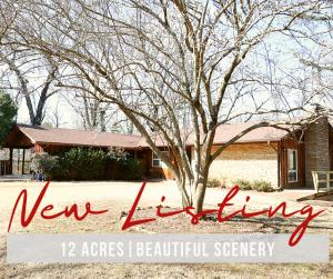 Attention DIYer's! This house needs your finishing touches to make it your home. This beautiful home has so much room for your growing family with over 3,500 sqfeet, five bedrooms, three bathrooms and plenty of living space. The 12 wooded acres offers a peaceful scenery! Call today for your personal tour!