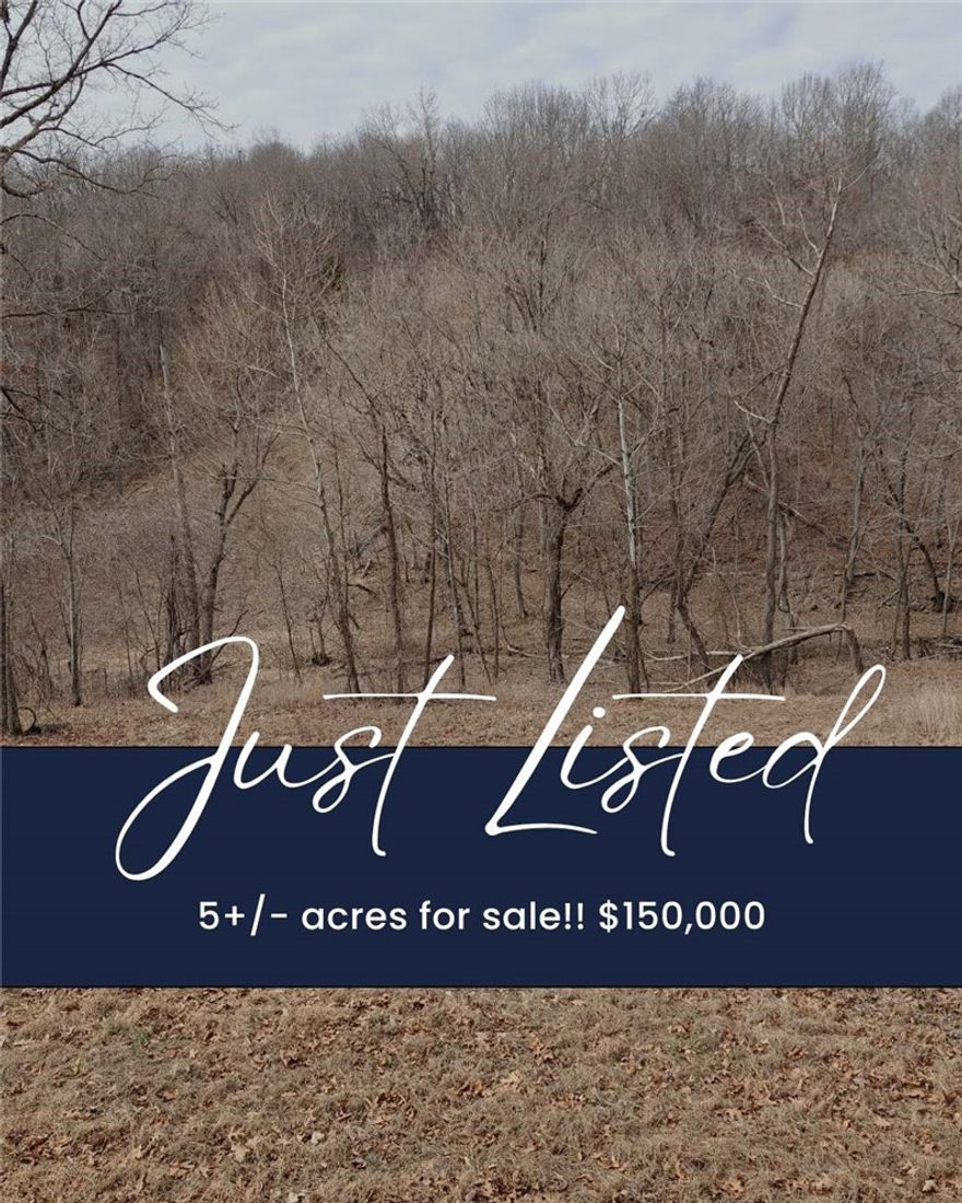 Discover a rare 5.5± acre secluded property just off Hwy 127 — the perfect spot for anyone wanting privacy while staying close to everything. Located at the end of a county road and only about 3 miles from Beaver Lake, this tract offers mature trees, gentle terrain, abundant wildlife, and quick access to Rogers and nearby amenities.

Two mobile homes are on the property and will convey AS-IS. The main unit has had several improvements including a newer roof, vinyl siding, and updated flooring, however the value is placed in the land itself.

Great opportunity for investors, a hobby farm, a build-your-own homestead, or a private weekend getaway.